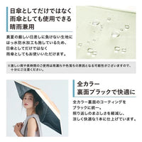 日本Wpc 人氣UV晴雨￼￼縮骨遮　210g