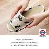 日本製貓系草拖鞋