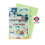 日本Sun-Star Chiikawa透明資料夾 5口袋