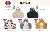 日本GATTO APROM貓咪大臉造型圍裙