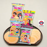 日本製 池田製菓 蝦味仙貝 4連包