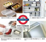 日本製 家事問屋 不鏽鋼磨蓉隔水收納套裝 4件套