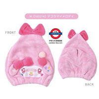 日本Sanrio Decora原宿風速乾吸水毛巾帽