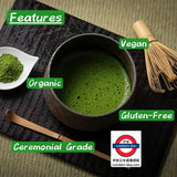 日本森半有機宇治抹茶30g