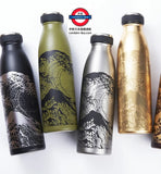 日本製 山中塗 神奈川沖浪裏 不鏽鋼保溫瓶 500ml
