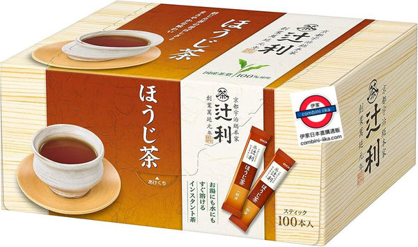 辻利 即沖焙じ茶 100支