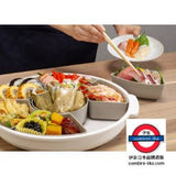 日本製 inomata 有蓋7格拼盤