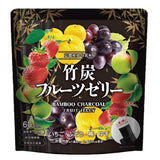 日本COSTCO 超特別的黑竹炭4種水果口味果凍60入