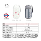 日本製 Peacook 玻璃內膽保溫壺