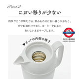 日本製 Peacook 玻璃內膽保溫壺