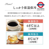 日本製 Peacook 玻璃內膽保溫壺