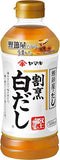 日本 YAMAKI 白醬油 鰹魚淡色濃縮白高湯 原味/減鹽 500ml
