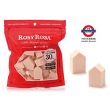 【ROSY ROSA】粉底液粉樸30入(三角形/五角型/菱型)