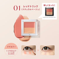 日本VISEE COLOR DUO TRICK CONCEALER雙色遮瑕膏