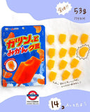 日本 不二家 流心溫州蜜柑雪條造型果汁軟糖53g