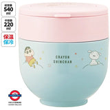 日本 Skater 超輕量手提保溫飯壺 540ml 卡通人物款