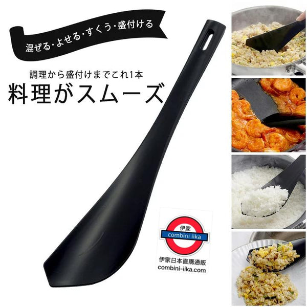 下村工業 日本製 矽膠刮刀匙勺型鍋鏟
