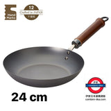 日本製 Hand Marks 窒化加工鐵製平底煎鍋 24cm