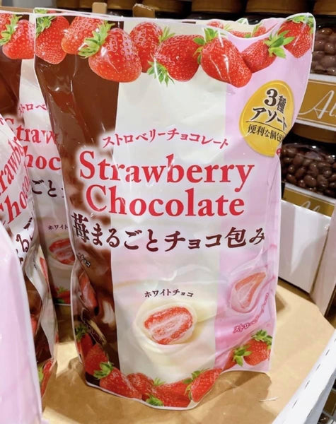 日本Costco草莓朱古力三款口味