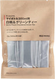 日本 MUJI 白桃綠茶粉末飲品 即中粉末 10支入