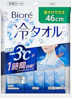 Biore -3度 冷感毛巾 5枚入