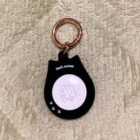 日本可愛貓狗造型AirTag矽膠保護套掛飾鑰匙圈